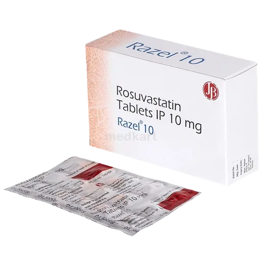 razel 10mg tablet 15's